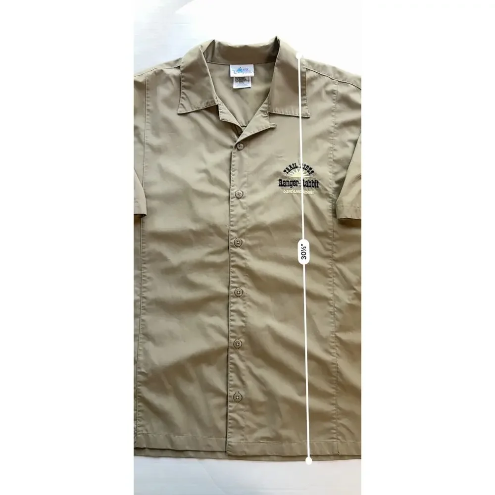 Disneyland Resort Ranger Rabbit Trail Rides Cast Member Shirt Jessica Rabbit XL - Picture 8 of 13